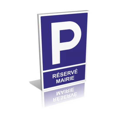 parking réservé mairie